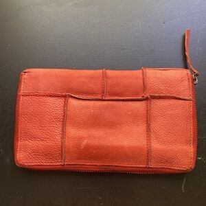Cut N Paste Billy Wallet Zip Around Patchwork leather Distressed Hippie Boho
